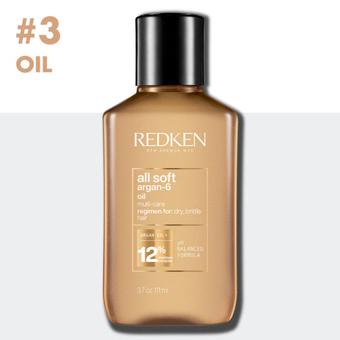 Step 3 Oil With Redken All Soft