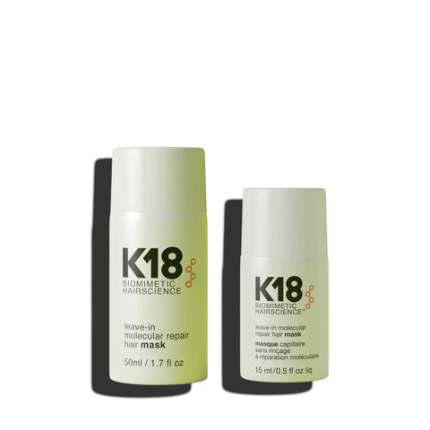 K18 Leave-in Molecular Repair Hair Mask 50ml & 15ml